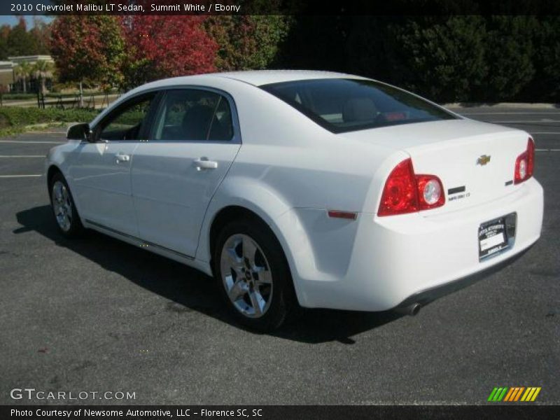 Summit White / Ebony 2010 Chevrolet Malibu LT Sedan