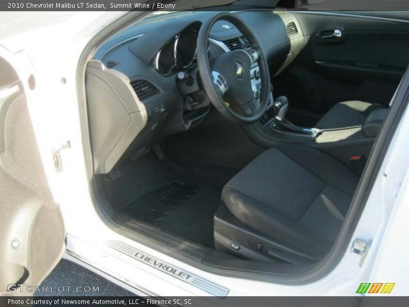 Summit White / Ebony 2010 Chevrolet Malibu LT Sedan