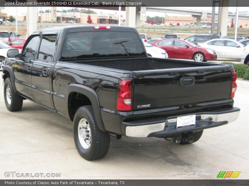 Black / Dark Charcoal 2004 Chevrolet Silverado 2500HD LS Extended Cab