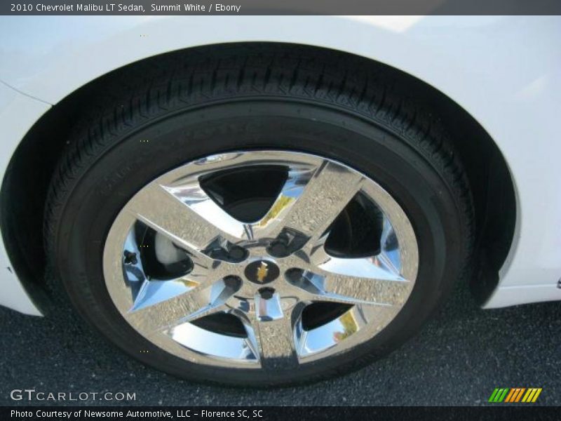 Summit White / Ebony 2010 Chevrolet Malibu LT Sedan