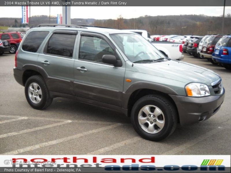 Light Tundra Metallic / Dark Flint Grey 2004 Mazda Tribute LX V6 4WD