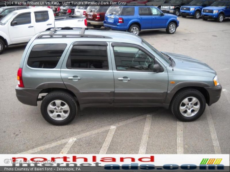 Light Tundra Metallic / Dark Flint Grey 2004 Mazda Tribute LX V6 4WD