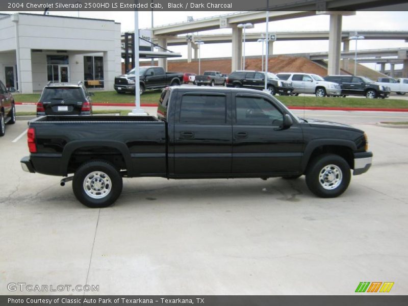 Black / Dark Charcoal 2004 Chevrolet Silverado 2500HD LS Extended Cab