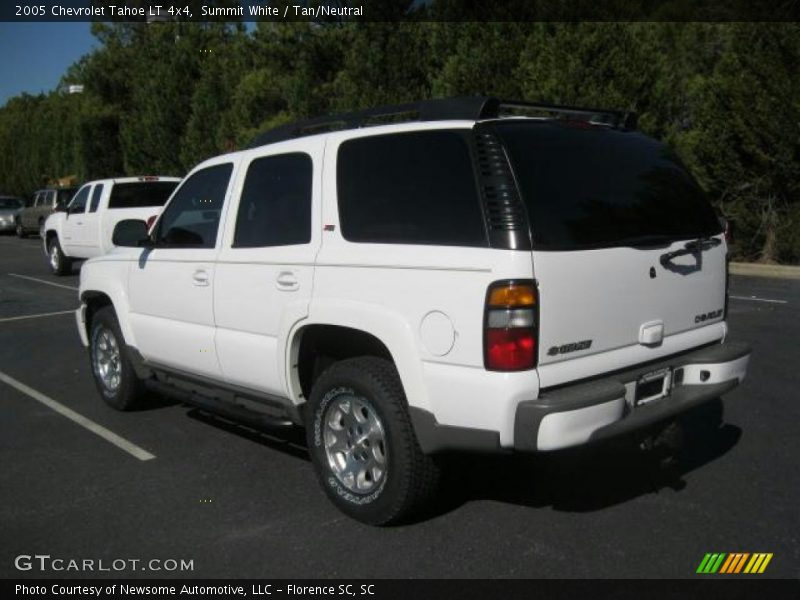 Summit White / Tan/Neutral 2005 Chevrolet Tahoe LT 4x4