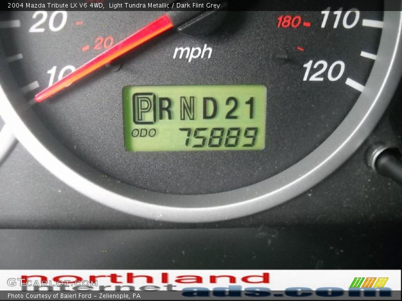 Light Tundra Metallic / Dark Flint Grey 2004 Mazda Tribute LX V6 4WD