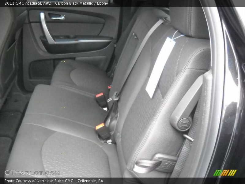 Carbon Black Metallic / Ebony 2011 GMC Acadia SL AWD