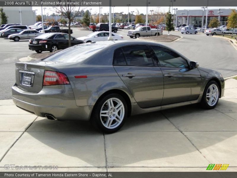 Polished Metal Metallic / Parchment 2008 Acura TL 3.2