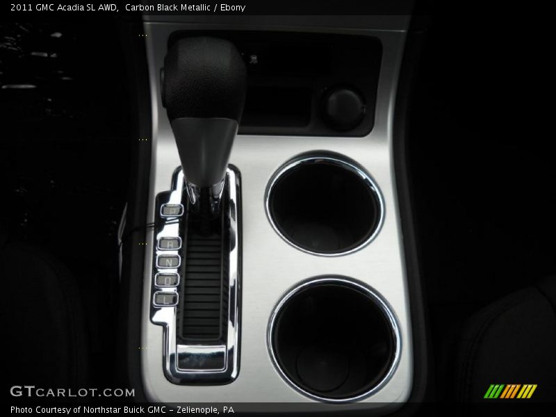 Carbon Black Metallic / Ebony 2011 GMC Acadia SL AWD