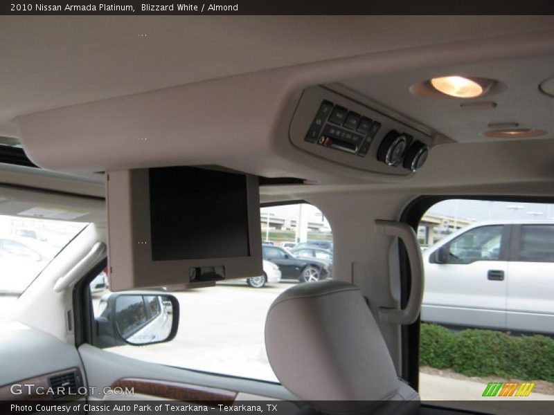 Blizzard White / Almond 2010 Nissan Armada Platinum