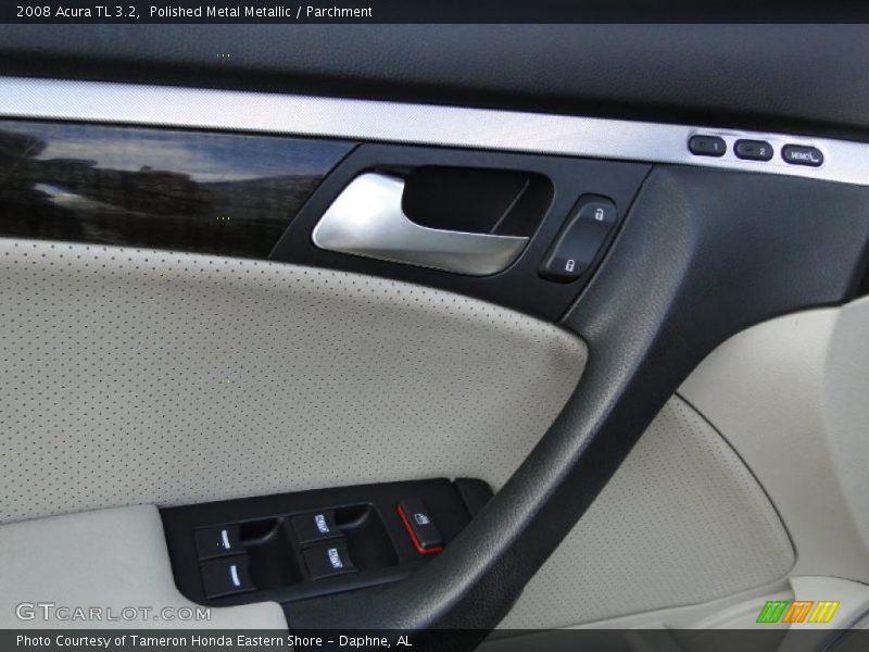 Polished Metal Metallic / Parchment 2008 Acura TL 3.2