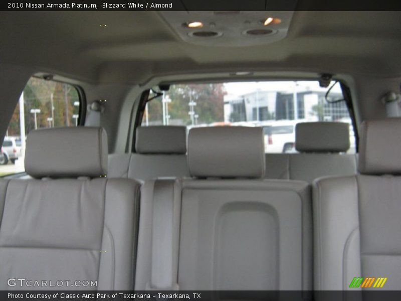 Blizzard White / Almond 2010 Nissan Armada Platinum