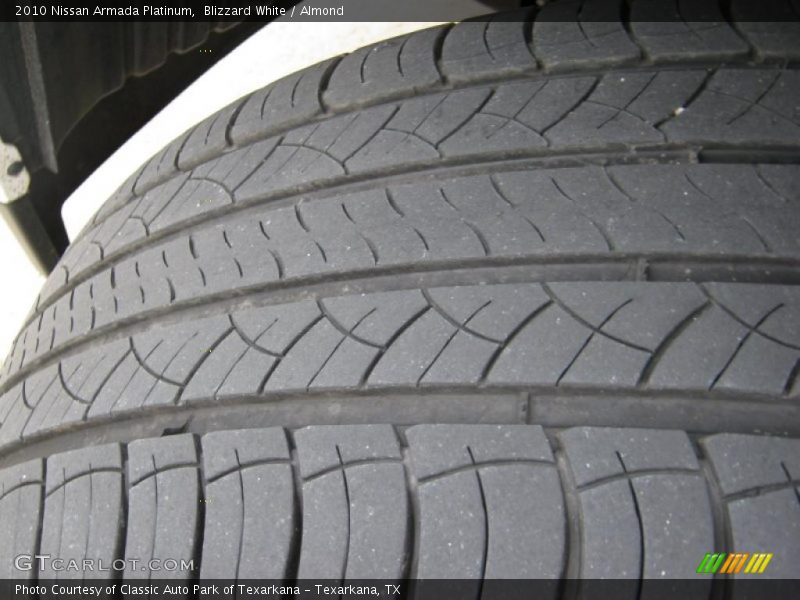 Blizzard White / Almond 2010 Nissan Armada Platinum