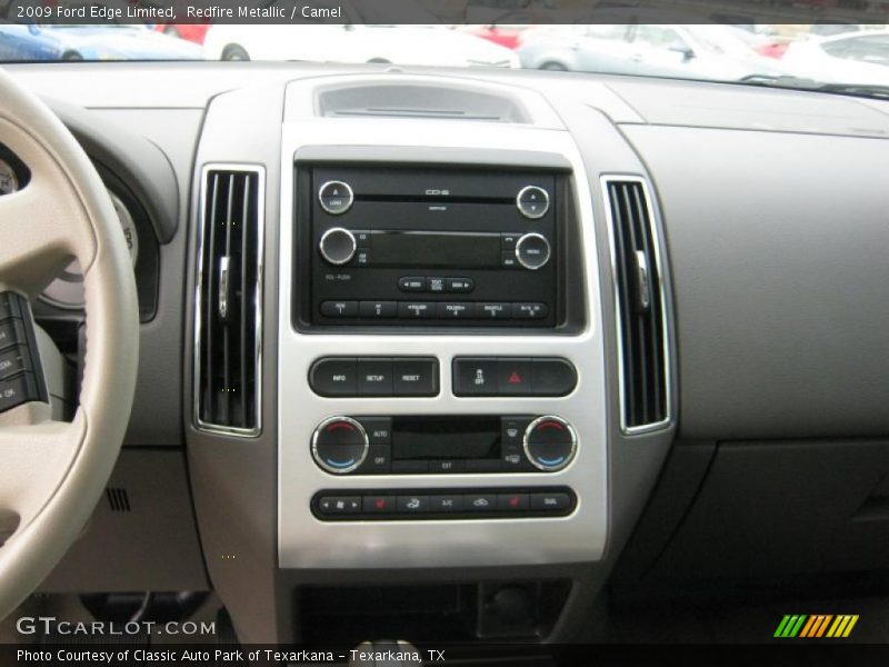 Redfire Metallic / Camel 2009 Ford Edge Limited