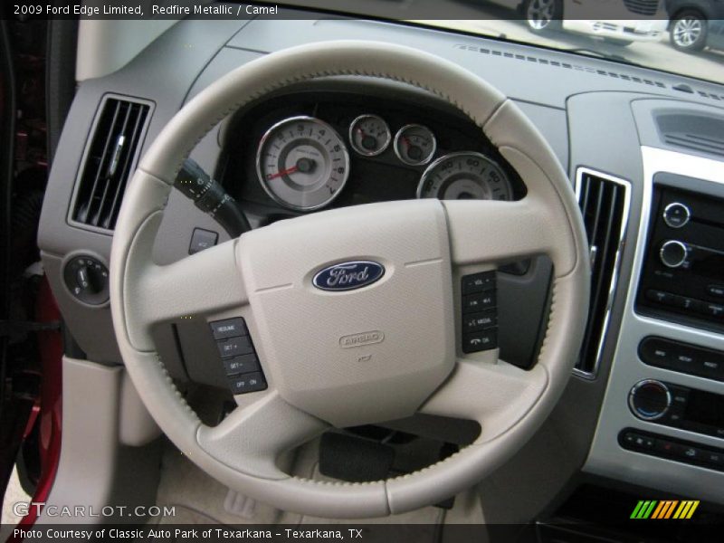 Redfire Metallic / Camel 2009 Ford Edge Limited