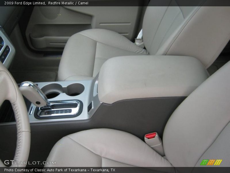 Redfire Metallic / Camel 2009 Ford Edge Limited