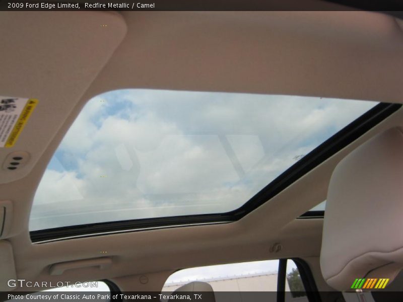 Redfire Metallic / Camel 2009 Ford Edge Limited