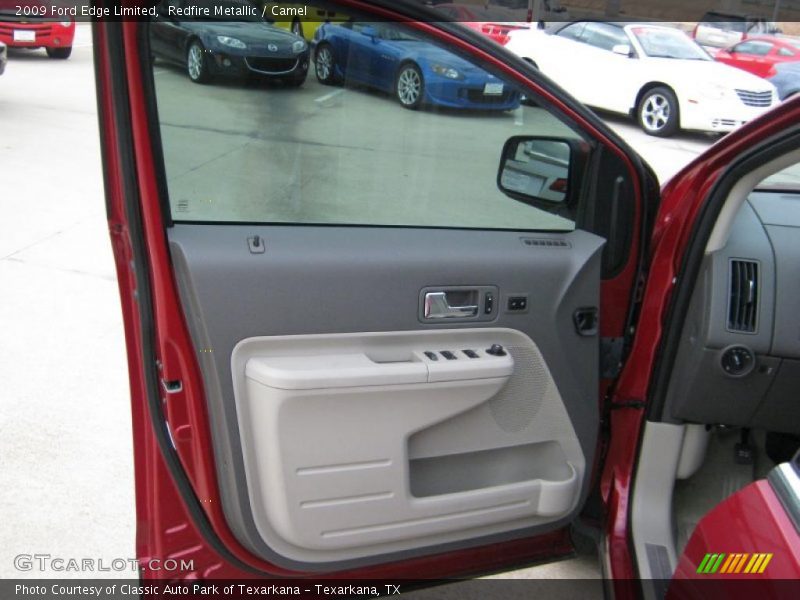 Redfire Metallic / Camel 2009 Ford Edge Limited