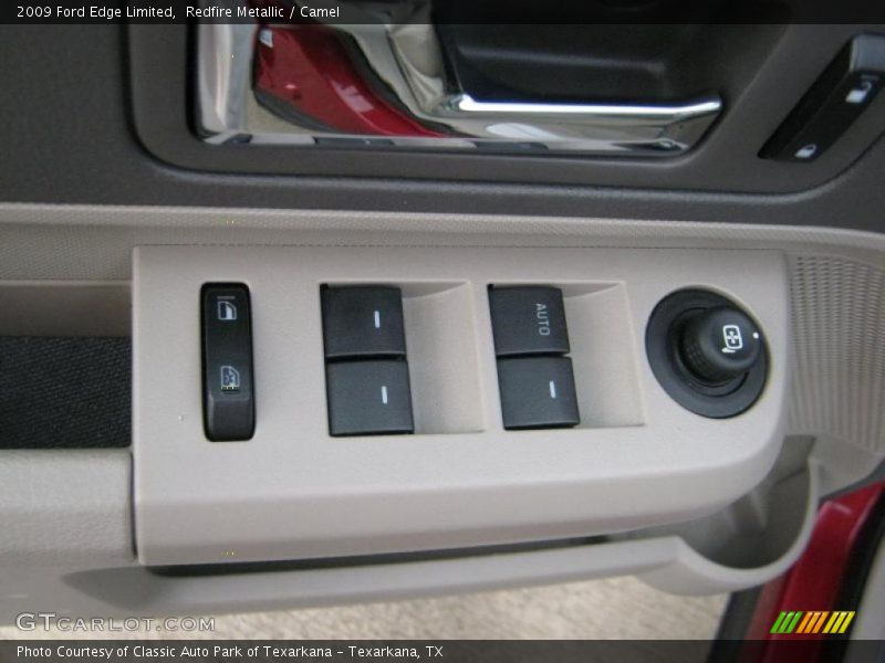 Redfire Metallic / Camel 2009 Ford Edge Limited