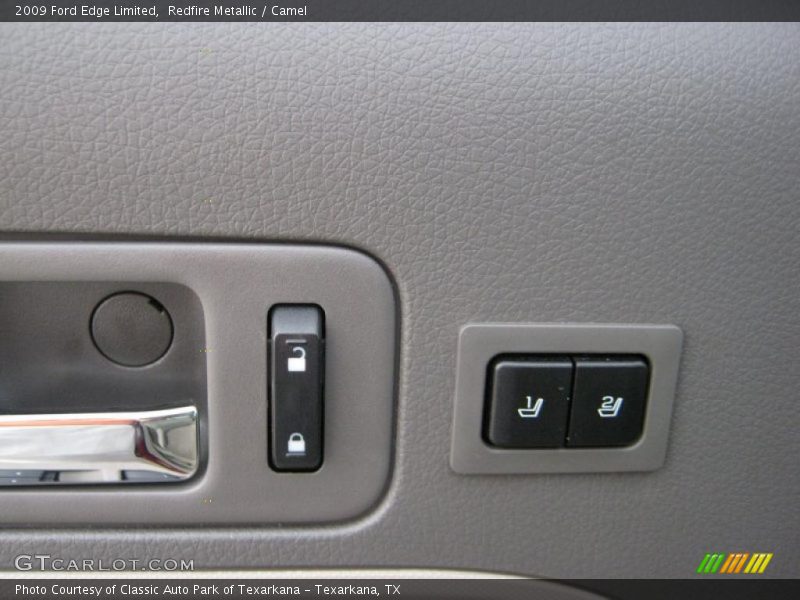 Redfire Metallic / Camel 2009 Ford Edge Limited