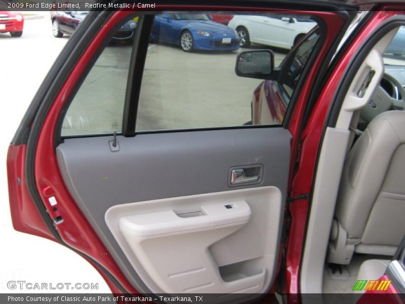 Redfire Metallic / Camel 2009 Ford Edge Limited