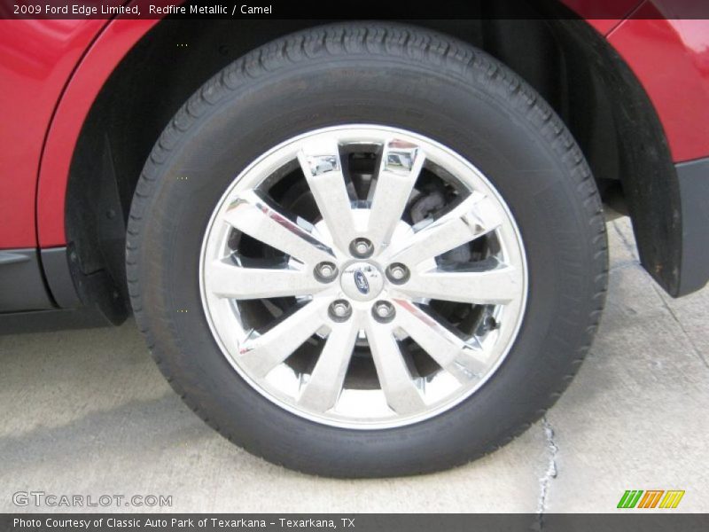 Redfire Metallic / Camel 2009 Ford Edge Limited