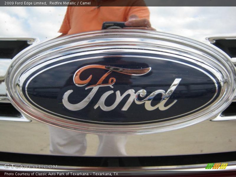 Redfire Metallic / Camel 2009 Ford Edge Limited