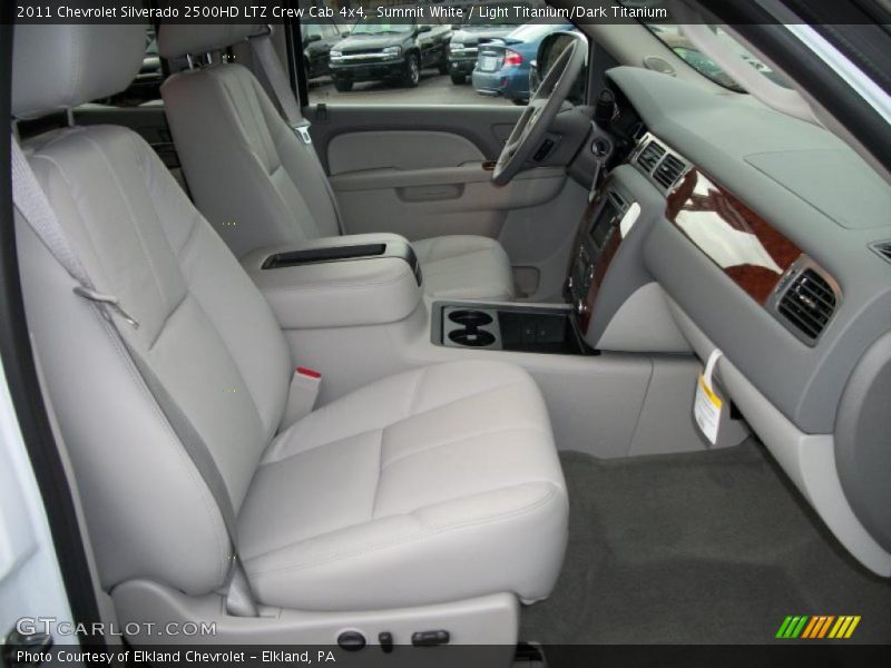  2011 Silverado 2500HD LTZ Crew Cab 4x4 Light Titanium/Dark Titanium Interior