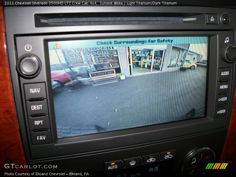 Summit White / Light Titanium/Dark Titanium 2011 Chevrolet Silverado 2500HD LTZ Crew Cab 4x4