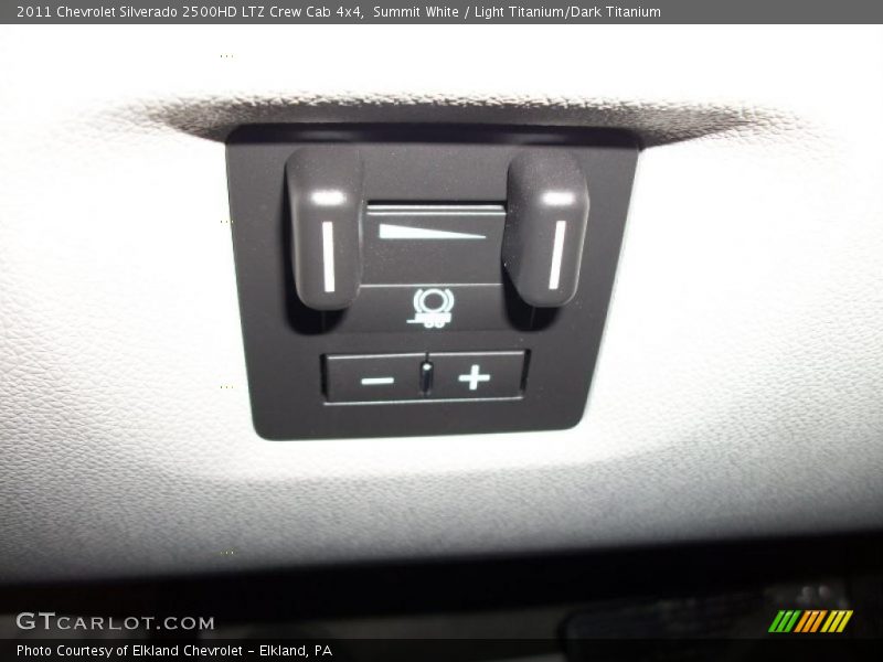 Summit White / Light Titanium/Dark Titanium 2011 Chevrolet Silverado 2500HD LTZ Crew Cab 4x4