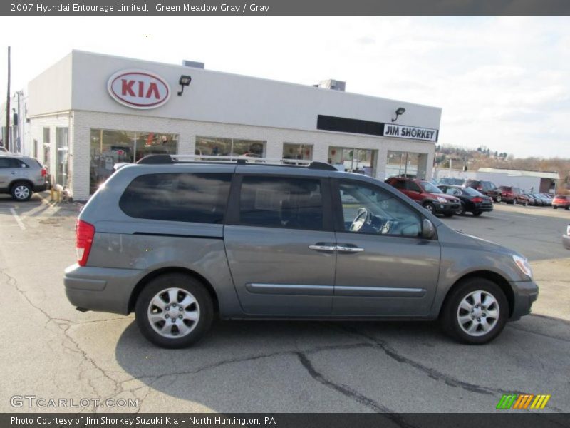Green Meadow Gray / Gray 2007 Hyundai Entourage Limited