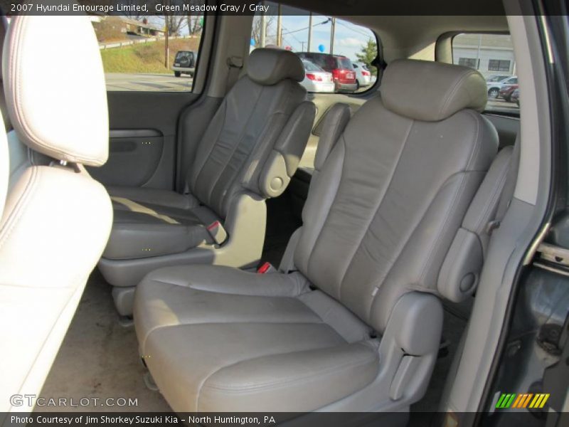 Green Meadow Gray / Gray 2007 Hyundai Entourage Limited