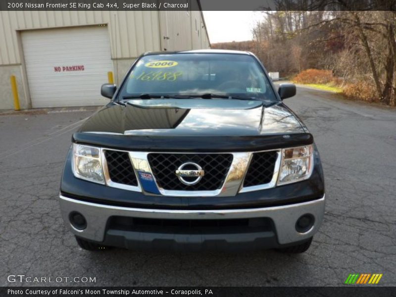 Super Black / Charcoal 2006 Nissan Frontier SE King Cab 4x4