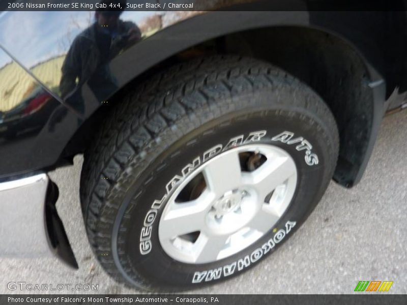 Super Black / Charcoal 2006 Nissan Frontier SE King Cab 4x4