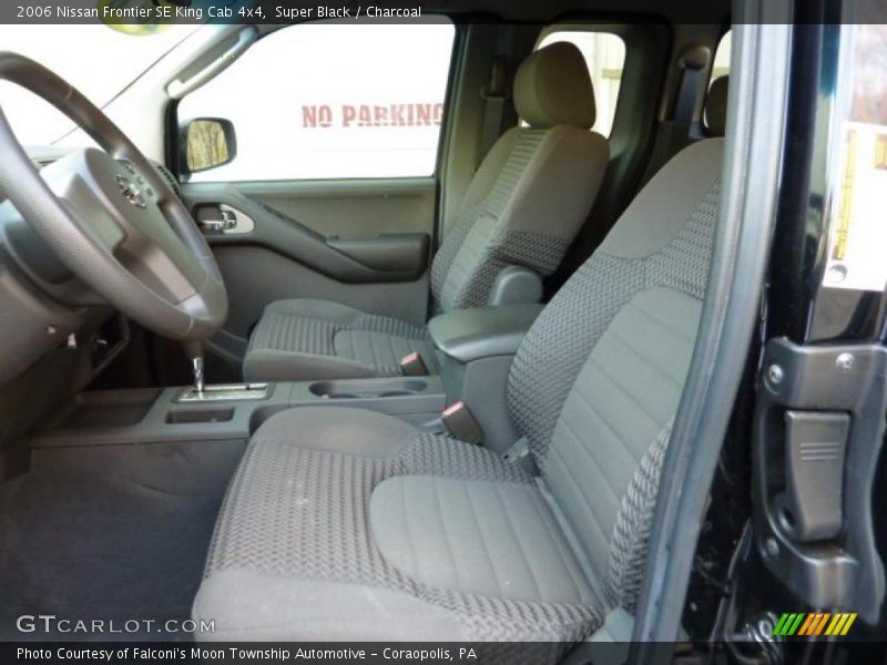 Super Black / Charcoal 2006 Nissan Frontier SE King Cab 4x4