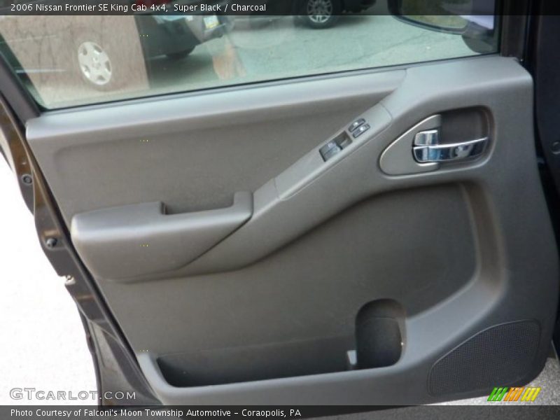 Super Black / Charcoal 2006 Nissan Frontier SE King Cab 4x4
