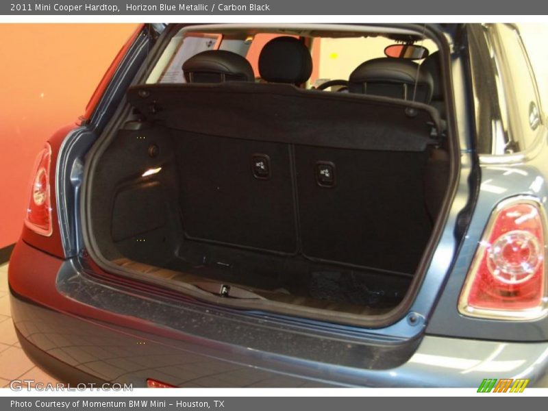 Horizon Blue Metallic / Carbon Black 2011 Mini Cooper Hardtop