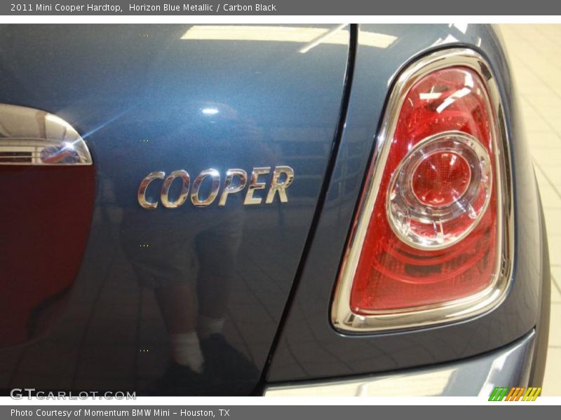 Horizon Blue Metallic / Carbon Black 2011 Mini Cooper Hardtop