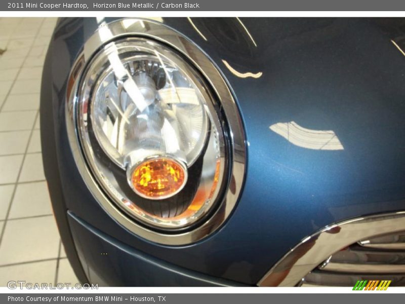 Horizon Blue Metallic / Carbon Black 2011 Mini Cooper Hardtop