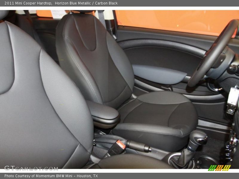 Horizon Blue Metallic / Carbon Black 2011 Mini Cooper Hardtop