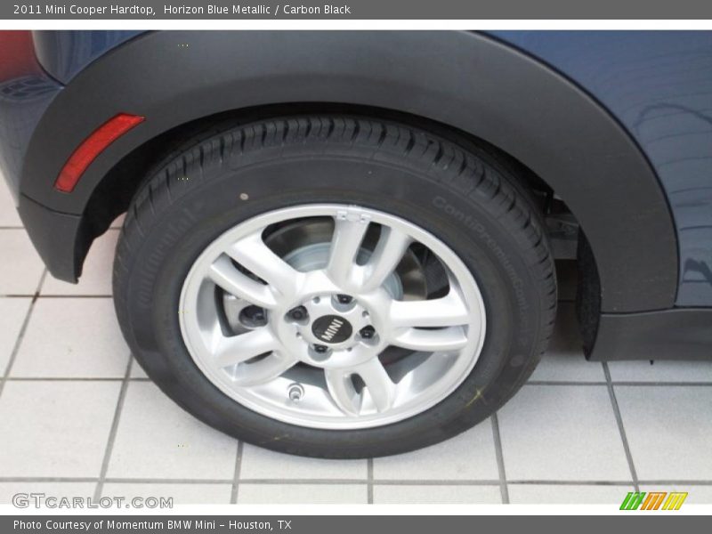 Horizon Blue Metallic / Carbon Black 2011 Mini Cooper Hardtop