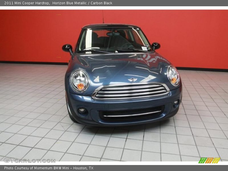 Horizon Blue Metallic / Carbon Black 2011 Mini Cooper Hardtop