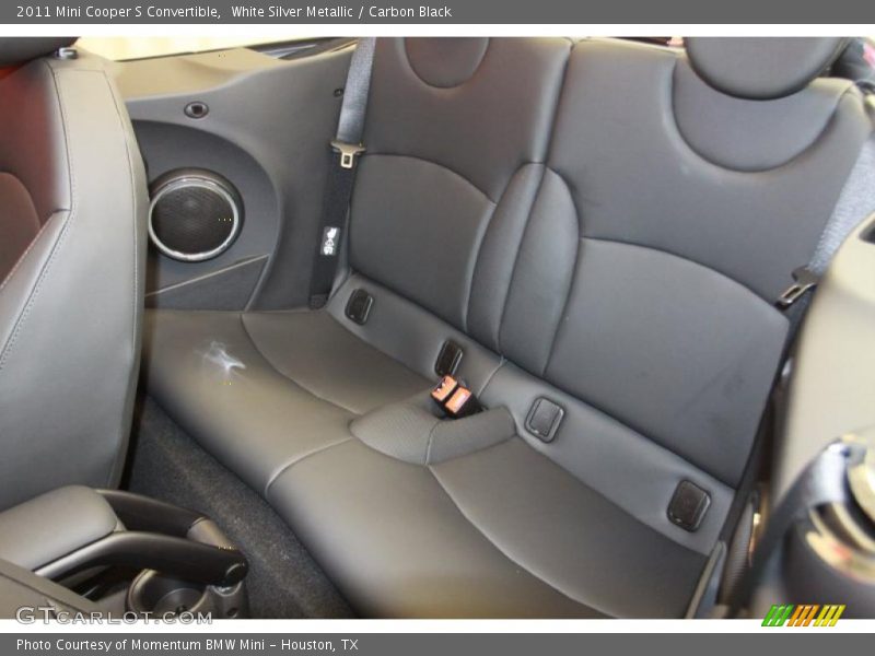 White Silver Metallic / Carbon Black 2011 Mini Cooper S Convertible