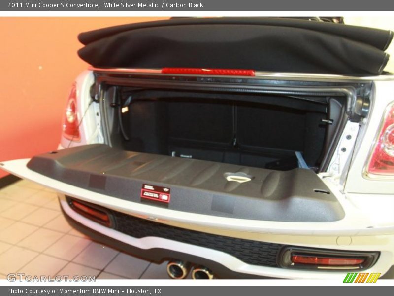 White Silver Metallic / Carbon Black 2011 Mini Cooper S Convertible
