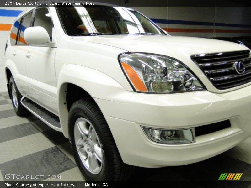 Blizzard White Pearl / Ivory 2007 Lexus GX 470