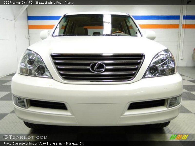 Blizzard White Pearl / Ivory 2007 Lexus GX 470
