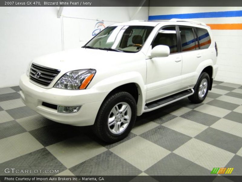 Blizzard White Pearl / Ivory 2007 Lexus GX 470