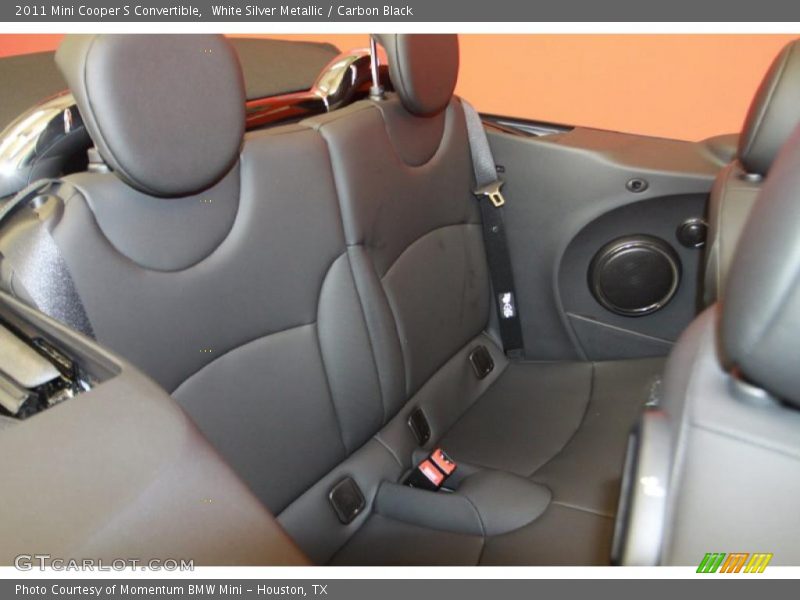  2011 Cooper S Convertible Carbon Black Interior