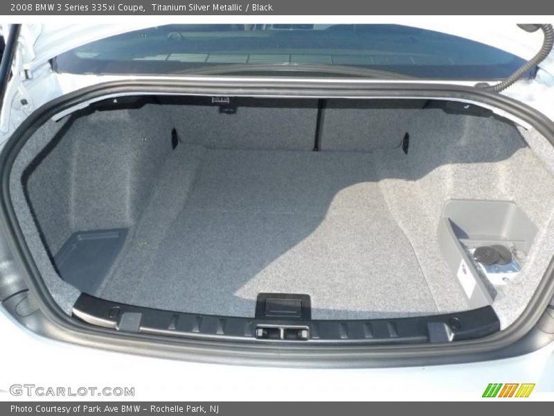 Titanium Silver Metallic / Black 2008 BMW 3 Series 335xi Coupe