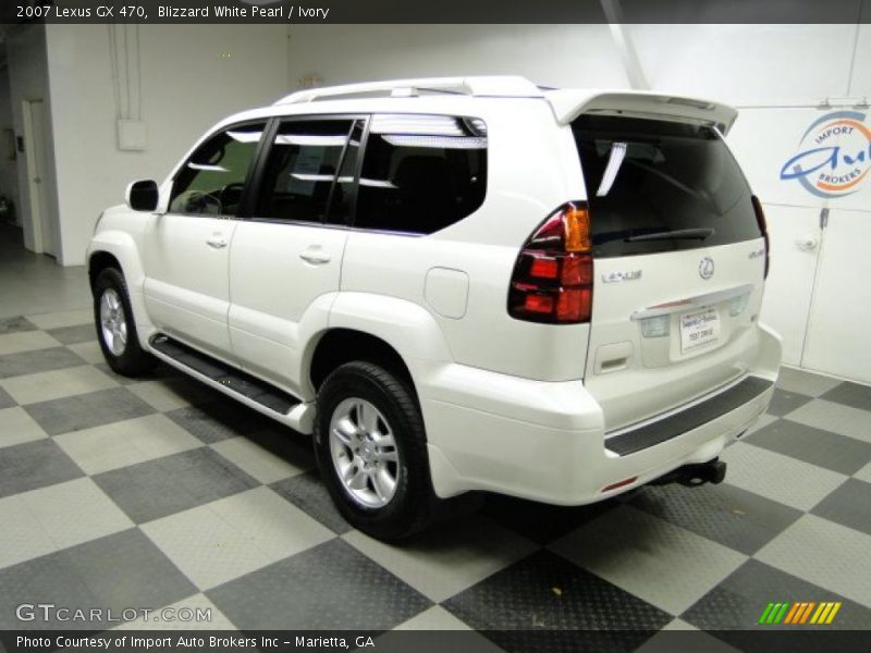 Blizzard White Pearl / Ivory 2007 Lexus GX 470
