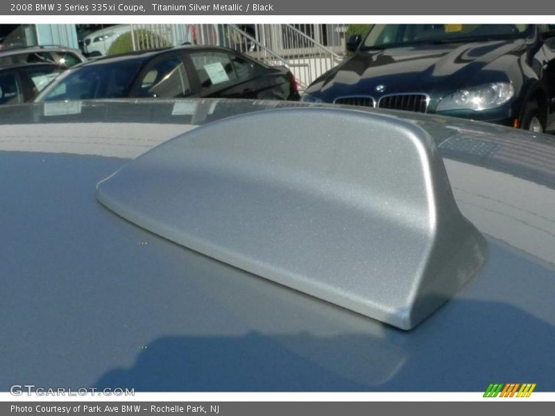 Titanium Silver Metallic / Black 2008 BMW 3 Series 335xi Coupe